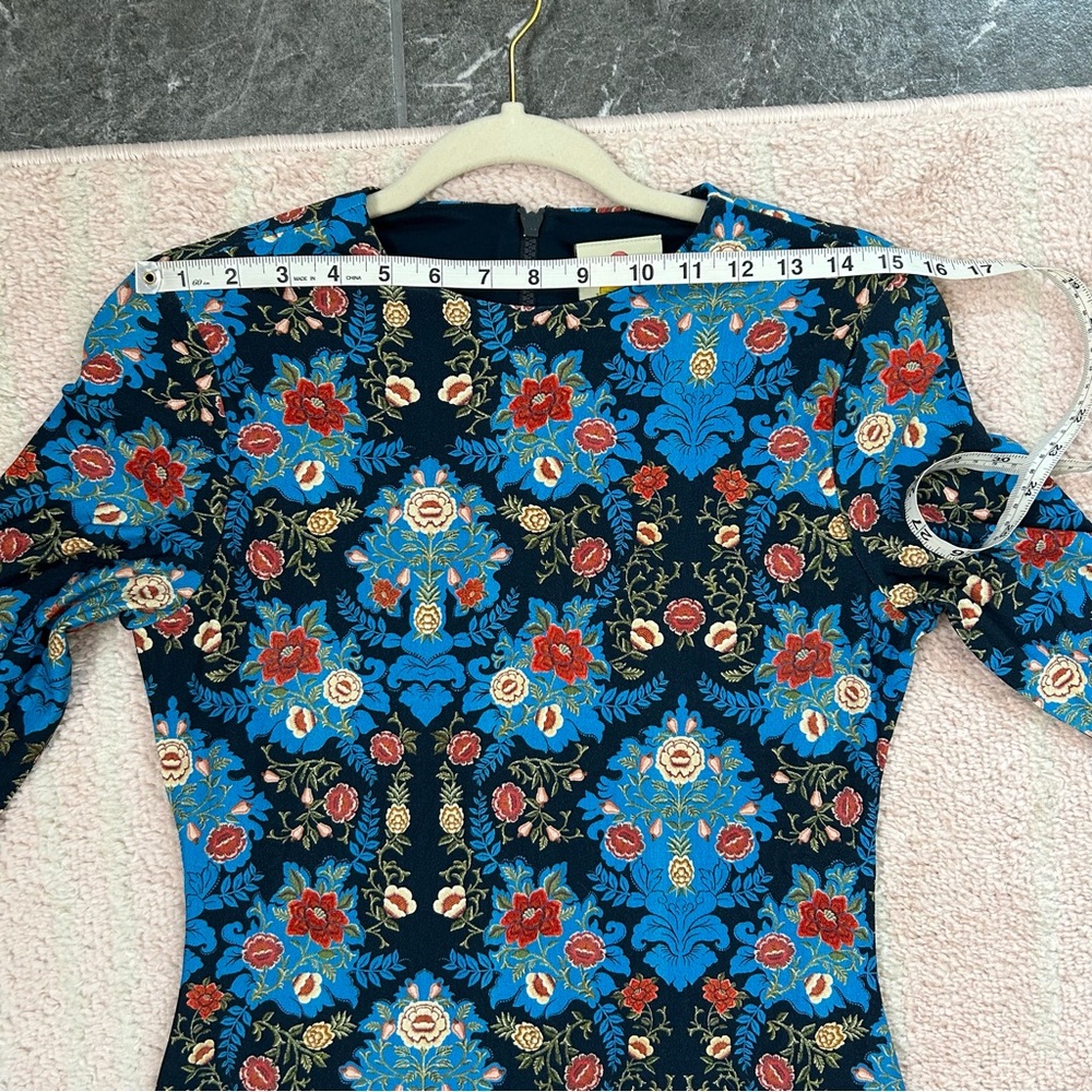 NWT Farm Rio Arabesque Floral Jersey Midi-Dress Size Small - Picture 11 of 16